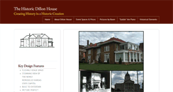 Desktop Screenshot of dillonhouse.com