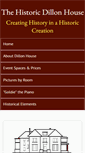 Mobile Screenshot of dillonhouse.com